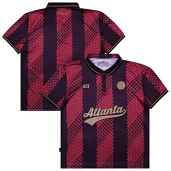 Unisex Live Breathe Futbol Red Atlanta United FC Polo