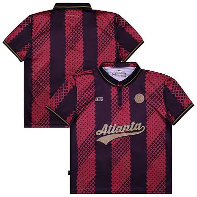 Unisex Live Breathe Futbol Red Atlanta United FC Polo
