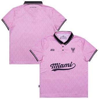 Unisex Live Breathe Futbol Pink Inter Miami CF Polo