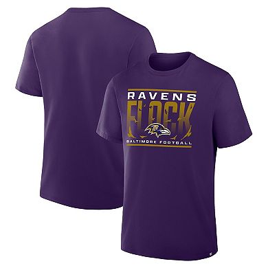 Men's Fanatics Purple Baltimore Ravens Hometown True Favorite T-Shirt