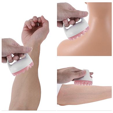 Comfortable Multifunctional Body Massage Brush Manual Massager Tools 2.95"x2.36" 1 Pc