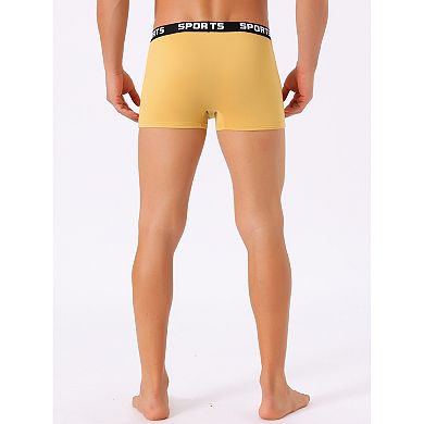 Men's Lightweight Short Leg Stretch Underwear Boxer Briefs