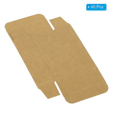 Paper Soap Box, 40 Pack Homemade Soap Boxes Rectangle Presents Packaging Boxes