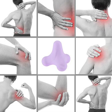 Comfortable Four-corner Massage Ball Manual Massager Tools 2.95"x2.68" 1 Pc