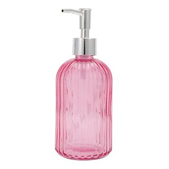 Durable Vertical Stripes Soap Dispenser 13.53oz 1 pc