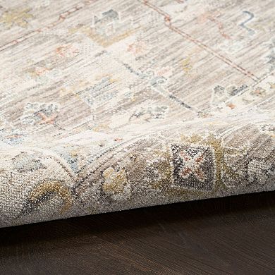 Nourison Heirloom Blend Vintage Medallion Indoor Area Rug