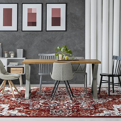 Luxe Weavers Moroccan Medallion Area Rug