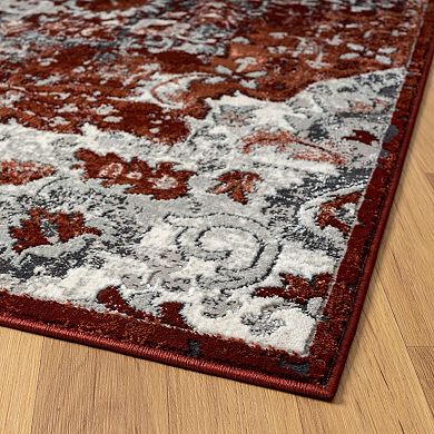 Luxe Weavers Moroccan Medallion Area Rug