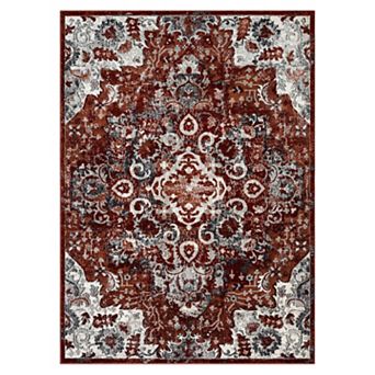Luxe Weavers Moroccan Medallion Area Rug