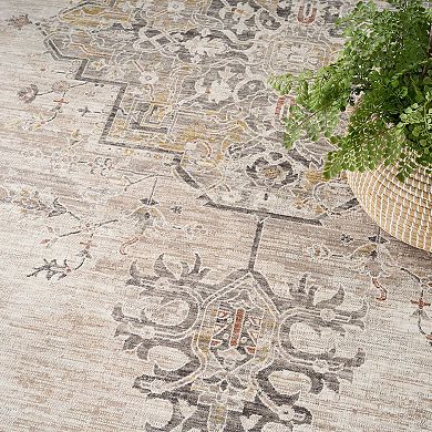 Nourison Heirloom Blend Medallion Indoor Area Rug