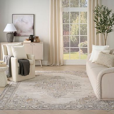 Nourison Heirloom Blend Medallion Indoor Area Rug