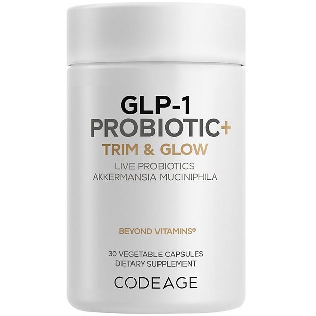 glp-1 postbiotic reviews Codeage GLP-1 Probiotic+, Live Probiotics Akkermansia, Chicory Inulin  Prebiotics Postbiotics