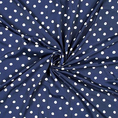 Artyska Women's Summer Round Neck Sleeveless Polka Dot Blouse Tops