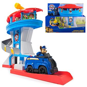 PAW Patrol Lookout Tower with Chase Action Figures & Rescue Vehicle