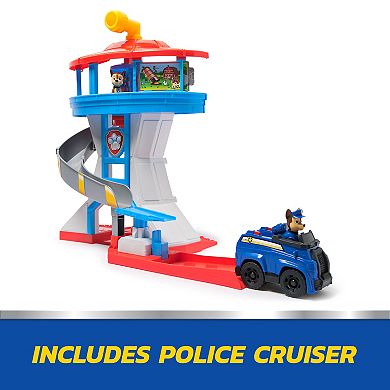 PAW Patrol Lookout Tower with Chase Action Figures & Rescue Vehicle