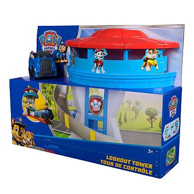 PAW Patrol Lookout Tower with Chase Action Figures & Rescue Vehicle