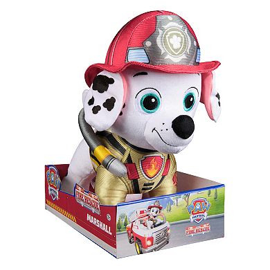 PAW Patrol Fire Rescue Marshall Plush Toy with Fire Extinguisher and Backpack