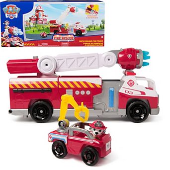 PAW Patrol Rapid Reload Fire Truck with Marshall Figure, Lights & Sounds