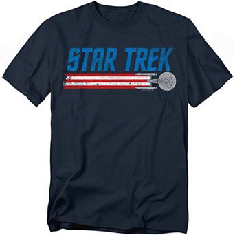 Big & Tall Star Trek Americana Graphic Tee