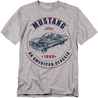 Big & Tall Ford Mustang Graphic Tee