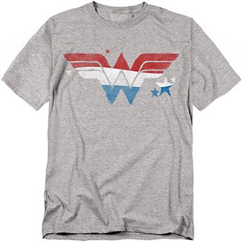 Big & Tall DC Comics Wonder Woman 4th Of July Graphic Tee