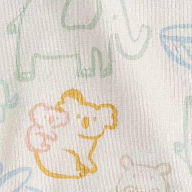 Baby Carter's 5-Pack Animals Multipack Bodysuits