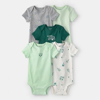 Baby Carter's 5-Pack Sports Multipack Bodysuits