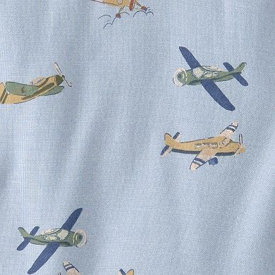 Baby Boys Carter’s 2-pc. Pajama Bodysuit Set with Airplane Print