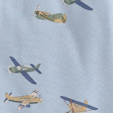 Baby Boys Carter's 2-pk. Plane PurelySoft Sleeper Gowns