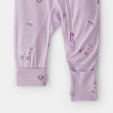 Baby Carter's Fairytale PurelySoft Zip-Up Bodysuit