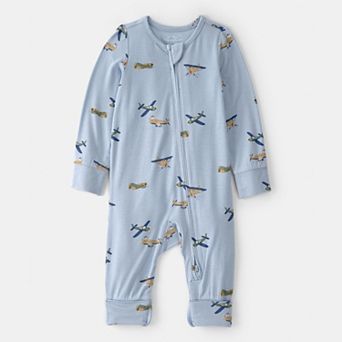 Baby Boys Carter’s 2-Way Zip PurelySoft Sleep & Play Pajama