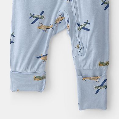 Baby Boys Carter’s 2-Way Zip PurelySoft Sleep & Play Pajama