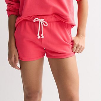 Juniors' SO® Terry Dolphin Shorts