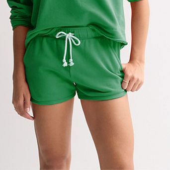 Juniors' SO® Terry Dolphin Shorts