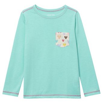 Kids 4-20 Lands' End Soft Jersey Pocket Pajama Top