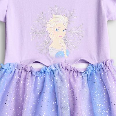 Toddler & Girls 6-12 Jumping Beans Disney's Elsa Adaptive Abdominal Access  Tutu Dress