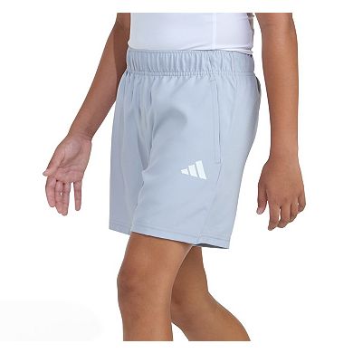 Boys 8-20 adidas Elastic Waistband Woven Essentials Small Logo Shorts