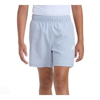 Boys 8-20 adidas Elastic Waistband Woven Essentials Small Logo Shorts