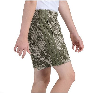 Boys 8-20 adidas Elastic Waistband Printed Camo Shorts