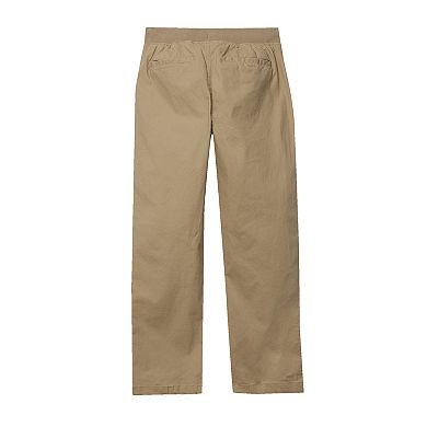 Boys 2-16 Lands' End Stretch Soft Rib Waist Iron Knee Pull-On Pants in Regular & Husky