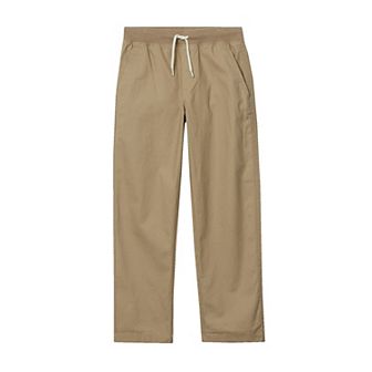 Boys 2-16 Lands' End Stretch Soft Rib Waist Iron Knee Pull-On Pants in Regular & Husky