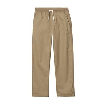 Boys 2-16 Lands' End Stretch Soft Rib Waist Iron Knee Pull-On Pants in Regular & Husky