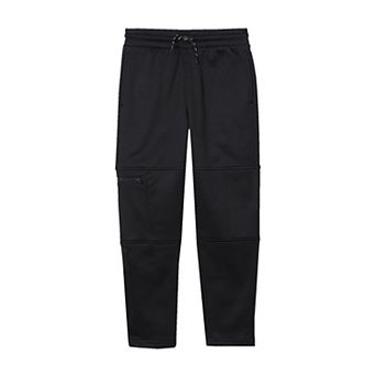 Boys 6-16 Lands' End Basic Iron Knee Fleece Active Joggers in Regular & Husky