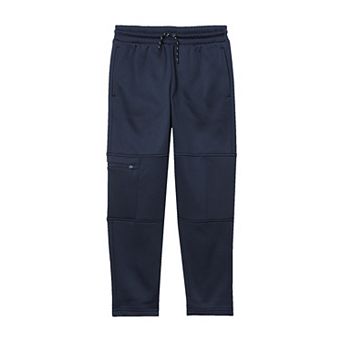 Boys 6-16 Lands' End Basic Iron Knee Fleece Active Joggers in Regular & Husky