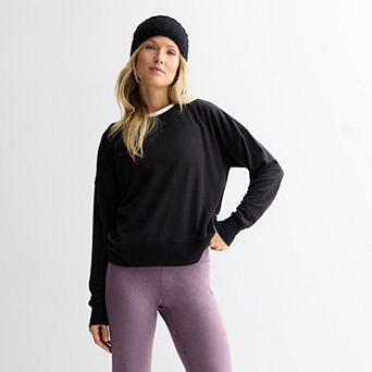 Women's Tek Gear® French Terry Scoop Neck Top