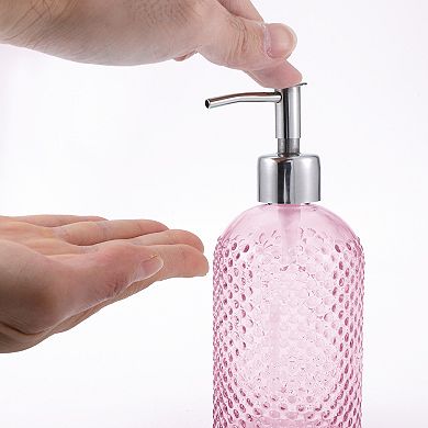 Elegant Soap Pump Dispenser for Bathroom 13.52oz 1 Pc