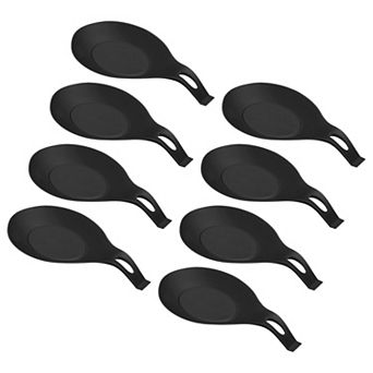 16 pc 7.68" Heat Resistant Silicone Spoon Rest Kitchen Utensil Holder