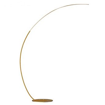 3 Color-changing Golden Arc Floor Lamp