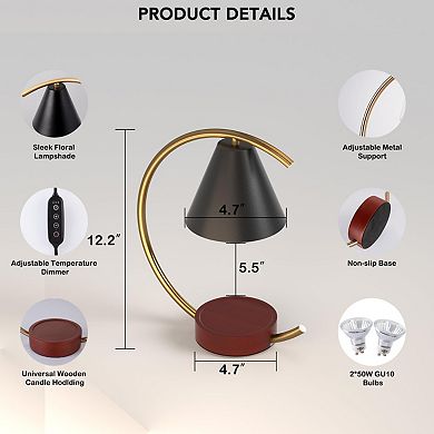Dimmable Candle Warmer Lamp