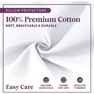 Circles Home Wedge Pillow Cover 100% Cotton, Zippered Wedge Pillow Case (25Wx26Lx7.5)